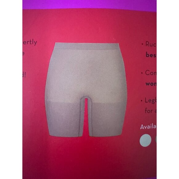 Spanx Power Shaper Short Seamless Size Medium Cafe Au Lait NWB Style 2744 - Picture 5 of 9